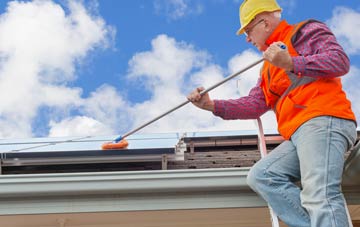 Llannor soft wash roof cleaning